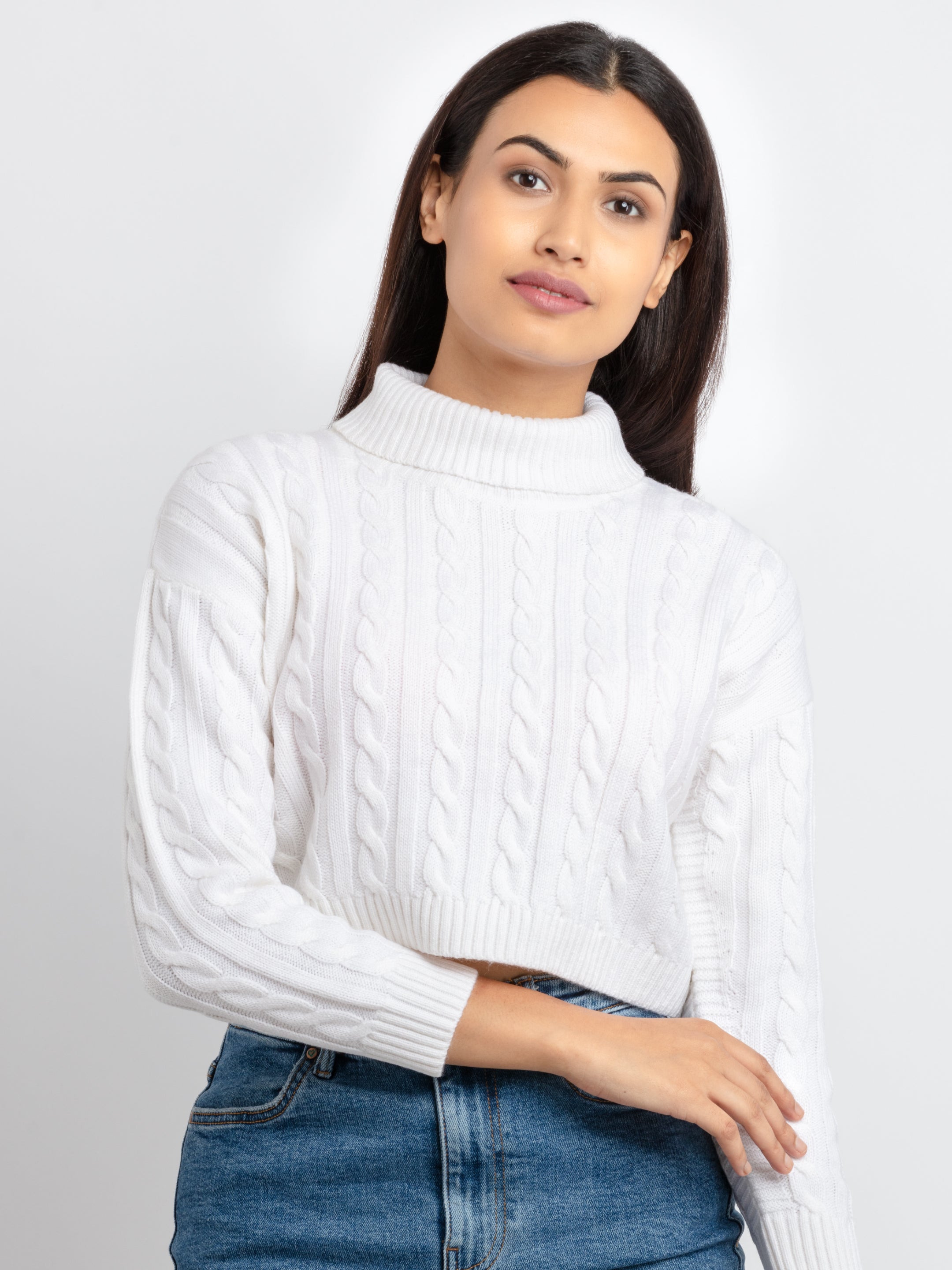 cable knitted sweater for women cable knitted sweater for women