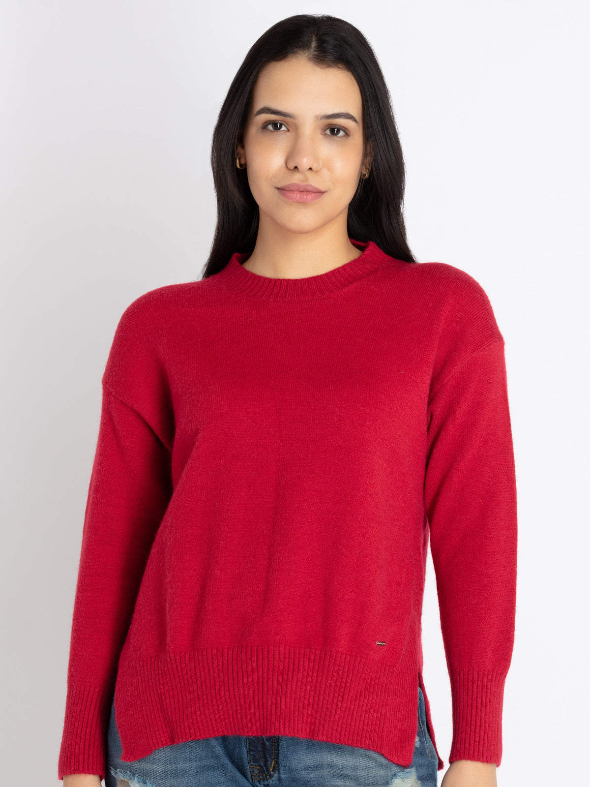 round neck sweater for women