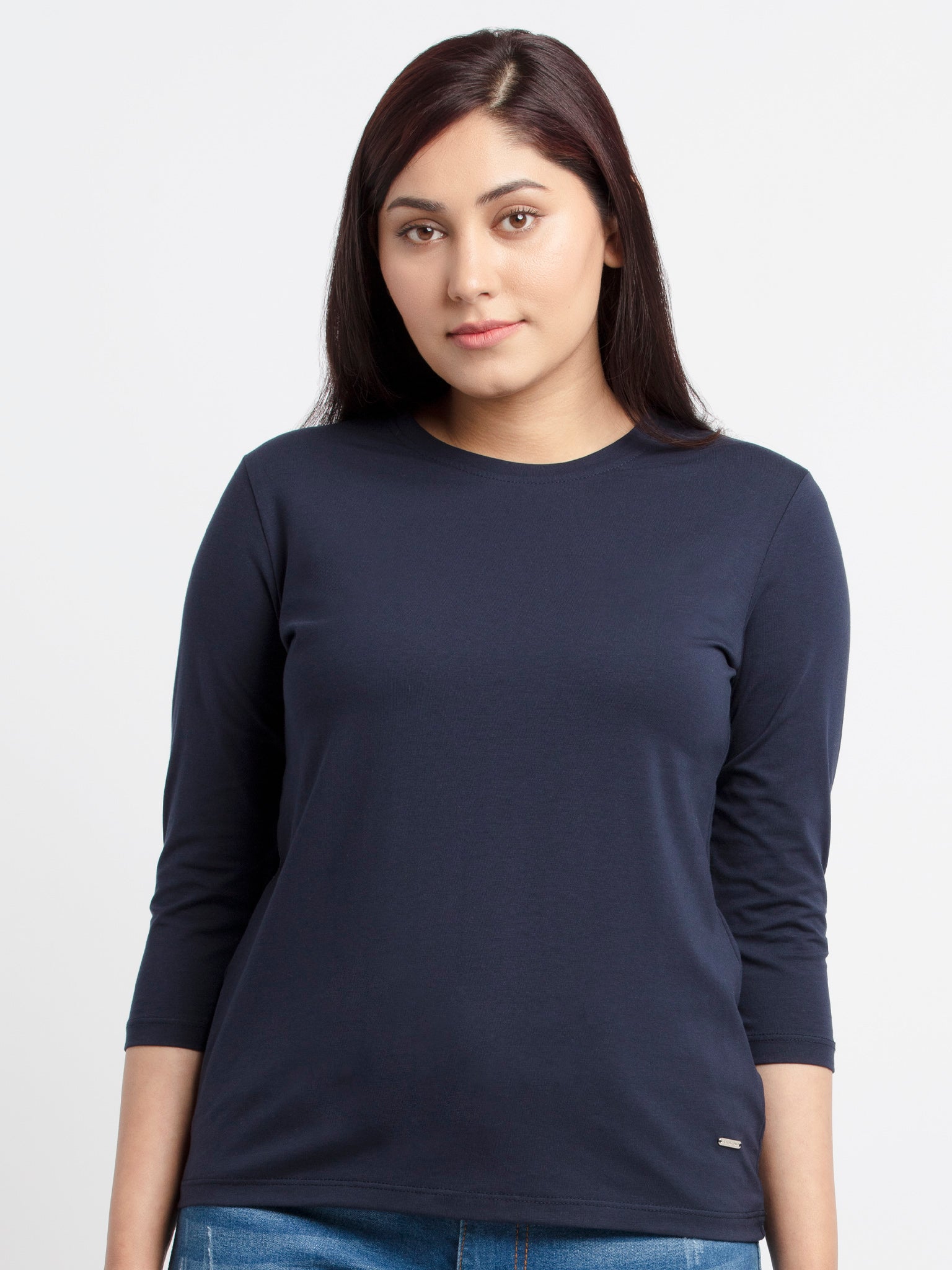 Status Quo |Womens Solid Round Neck T-Shirt - S, M,  L,  XL,  XXL, 3XL Status Quo |Womens Solid Round Neck T-Shirt - S, M,  L,  XL,  XXL, 3XL