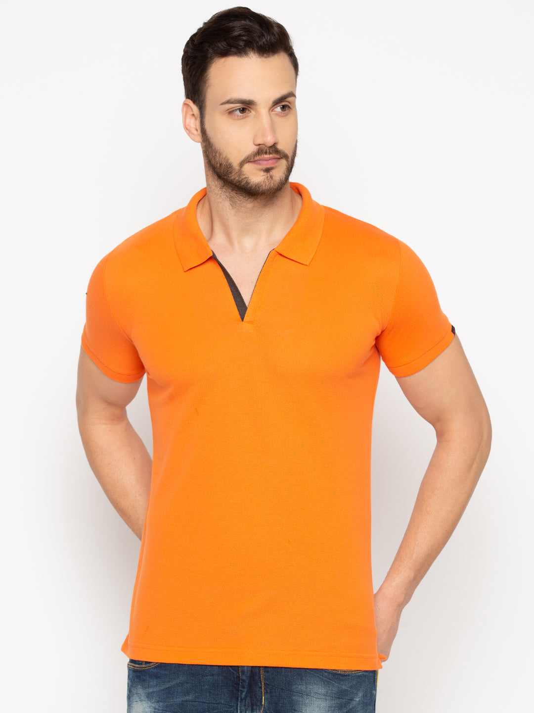 Candy Orange polo t shirt Candy Orange polo t shirt