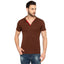 Status Quo |Solid T-shirt with Polo Collar - 3XL, 4XL, 5XL
