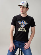 Status Quo White & Olive Trucker Cap with Rider Patch and Mesh Back