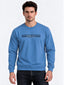 Solid Round Neck Blended Regular Fit Sweatshirt