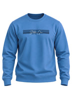 Solid Round Neck Blended Regular Fit Sweatshirt