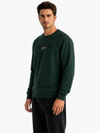 Men's Cotton Round Neck Pullover Sweatshirt
