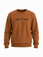 Men's Cotton Round Neck Pullover Sweatshirt