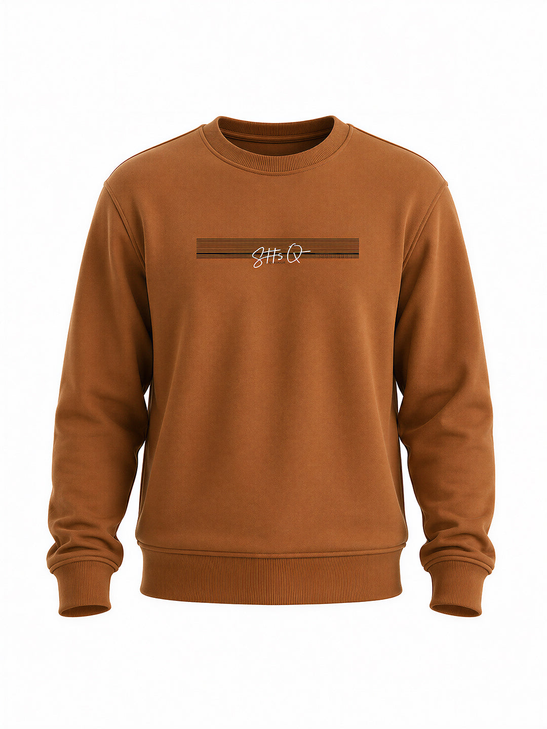 Men's Cotton Round Neck Pullover Sweatshirt