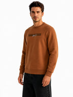 Men's Cotton Round Neck Pullover Sweatshirt