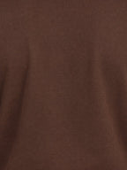 Mens Solid Round Neck Sweatshirt