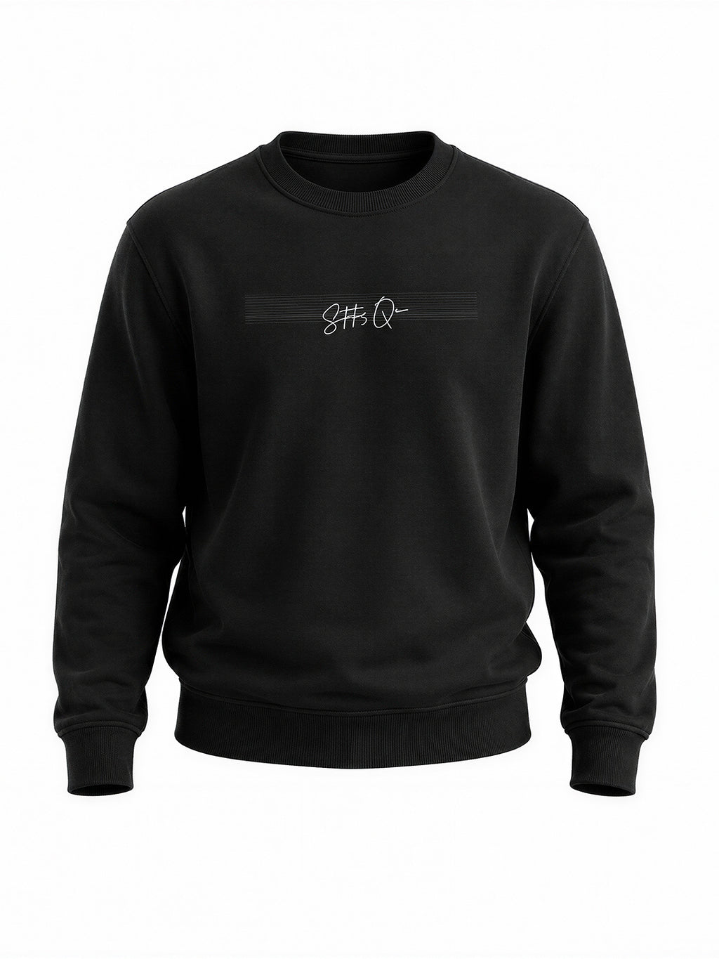 Men's Cotton Round Neck Pullover Sweatshirt