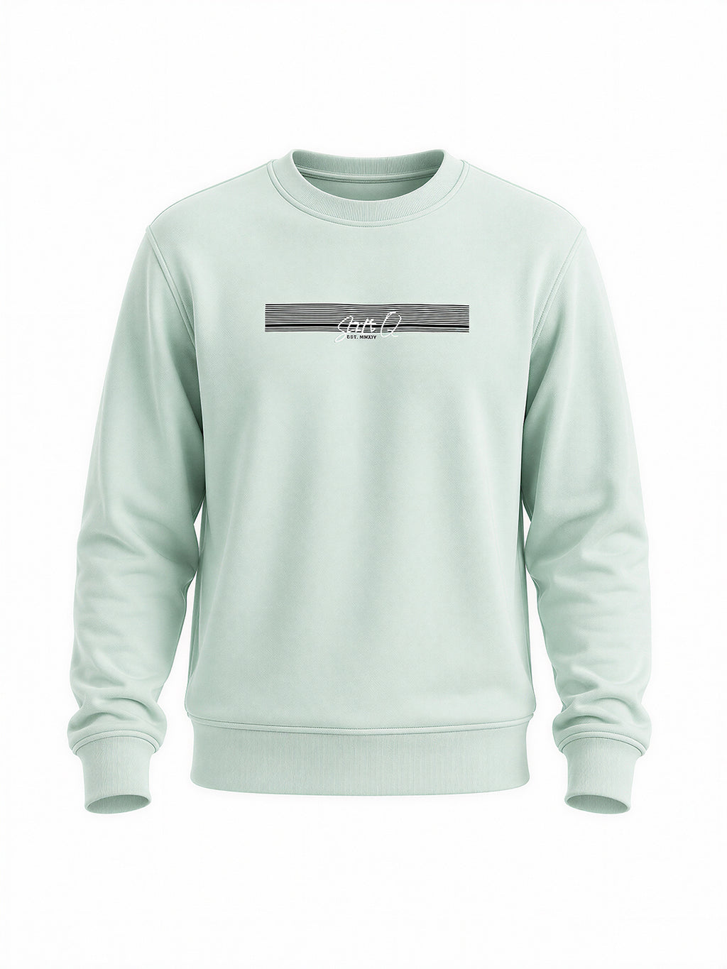 Men's Cotton Round Neck Pullover Sweatshirt