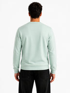 Men's Cotton Round Neck Pullover Sweatshirt