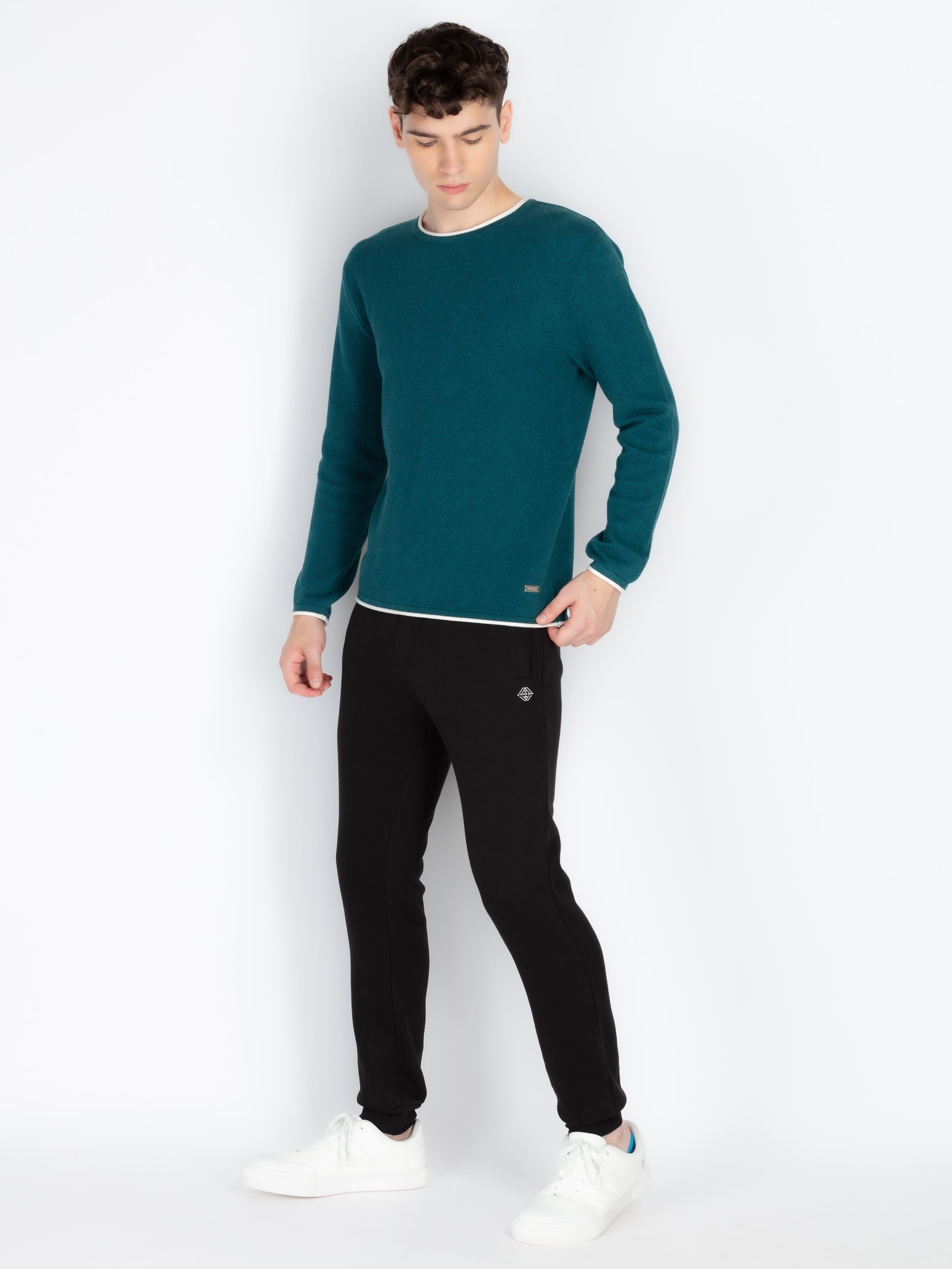 Mens Solid Joggers