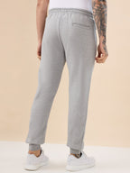 Status Quo Men's Solid Regular Fit Fleece Jogger with Drawstring Waist