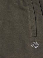 Solid Regular Fit Fleece Jogger with Drawstring Waist