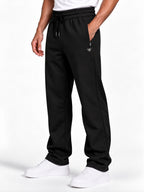 Regular Fit Track Pants with Logo Print