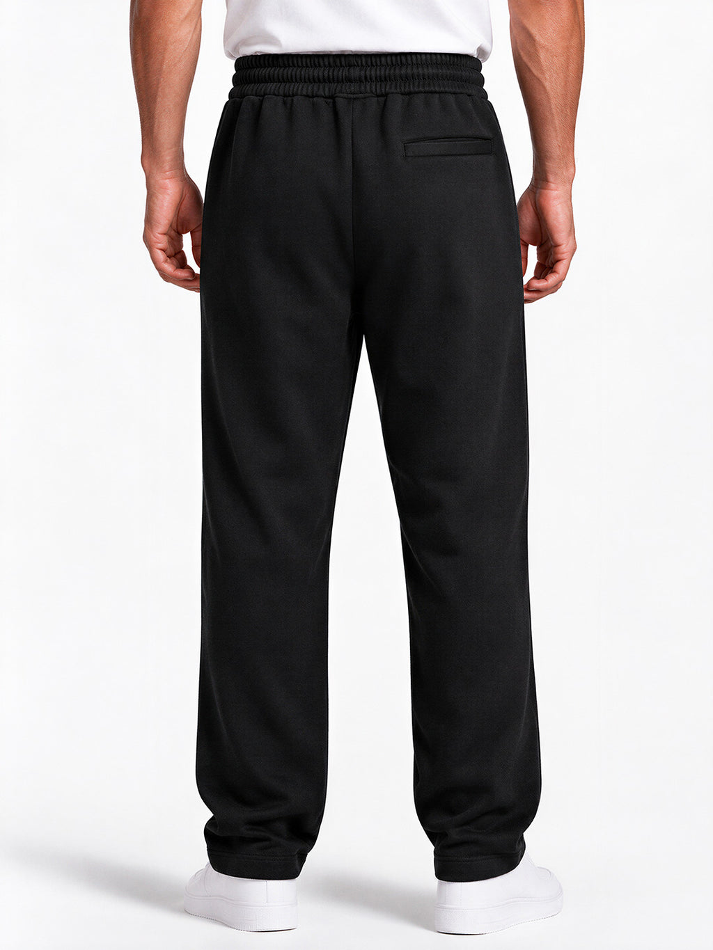 Regular Fit Track Pants with Logo Print