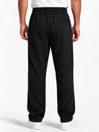 Regular Fit Track Pants with Logo Print