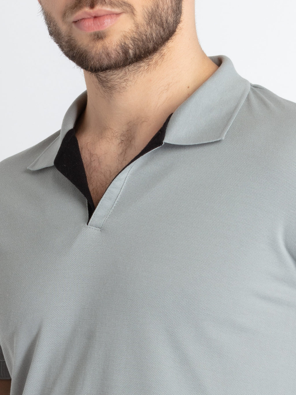 Men's Solid Half Sleeves Slim Fit Polo T-Shirt