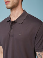 Men's Solid Polo Neck Half Sleeves T-shirts