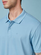 Men's Solid Polo Neck Half Sleeves T-shirts