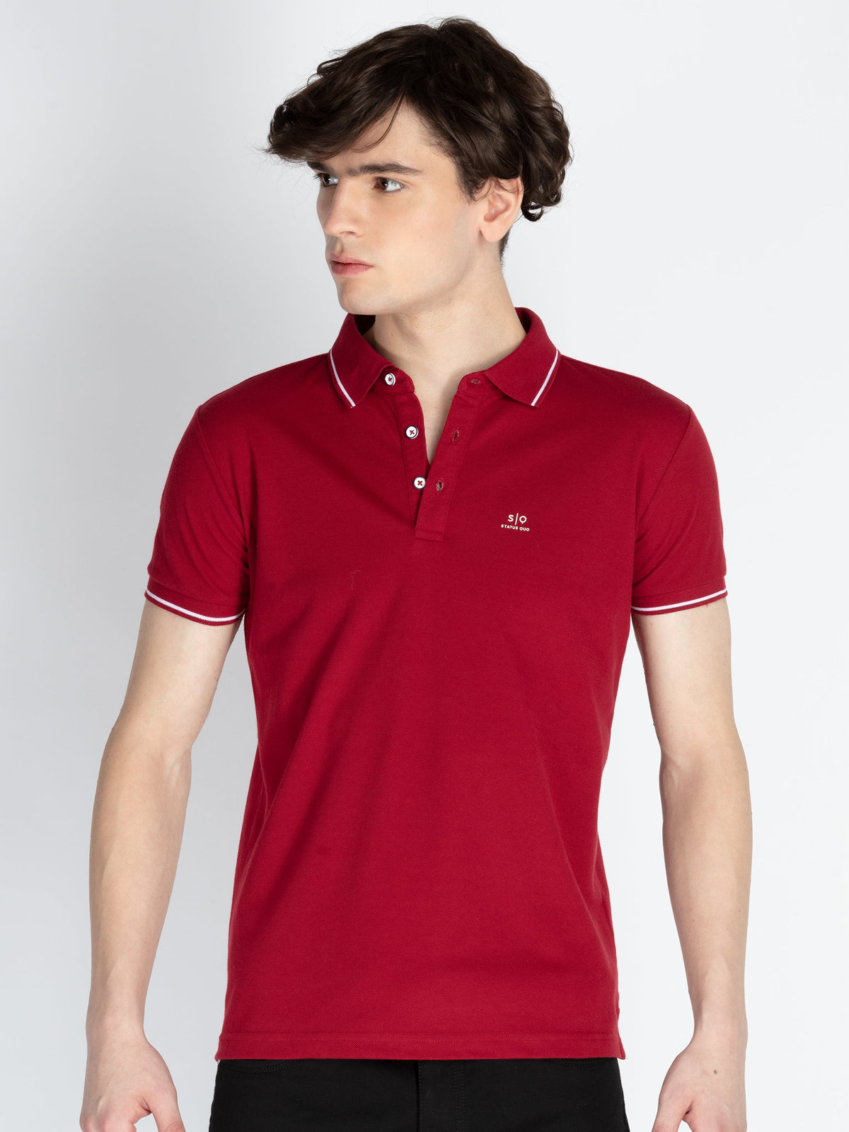 Status Quo |Men's Printed Polo T-shirt - 3XL, 4XL, 5XL