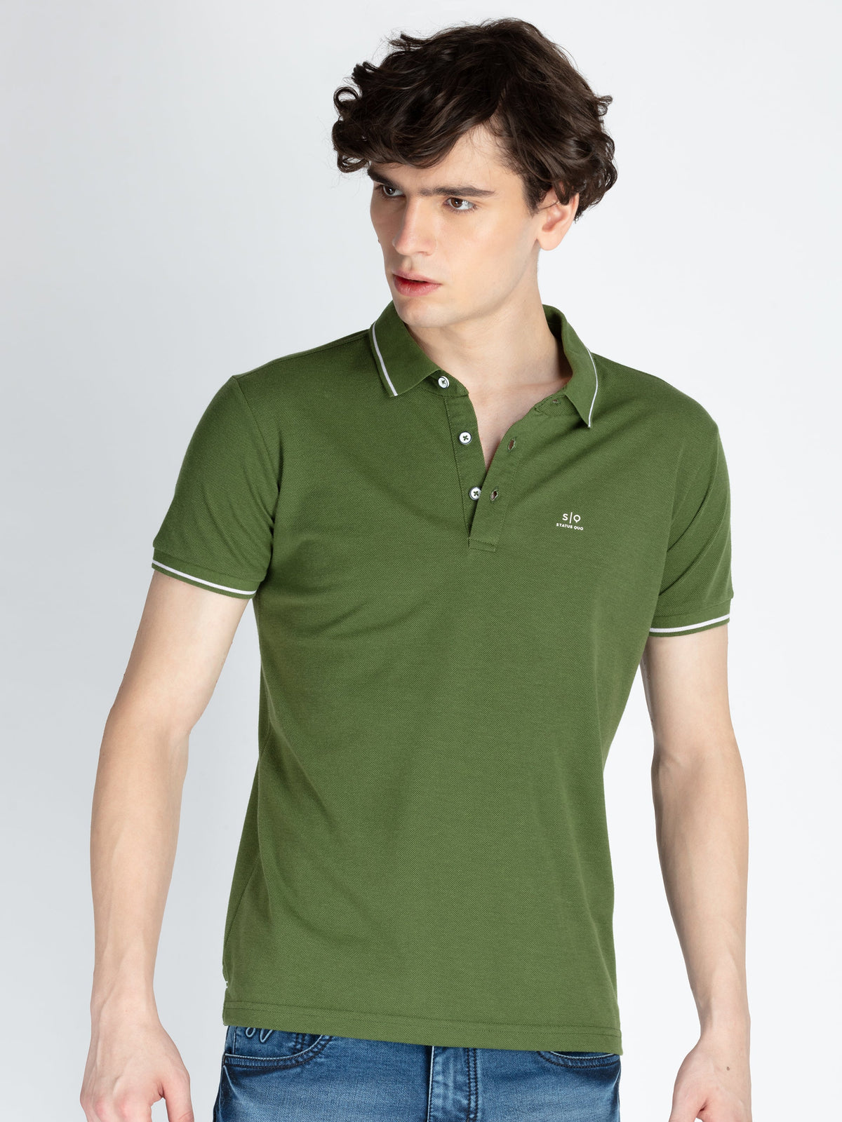 Status Quo |Men's Printed Polo T-shirt - S, M, L, XL, XXL