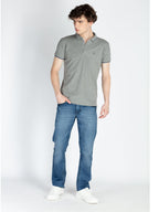 Mens Solid Regular Fit Polo T-Shirt