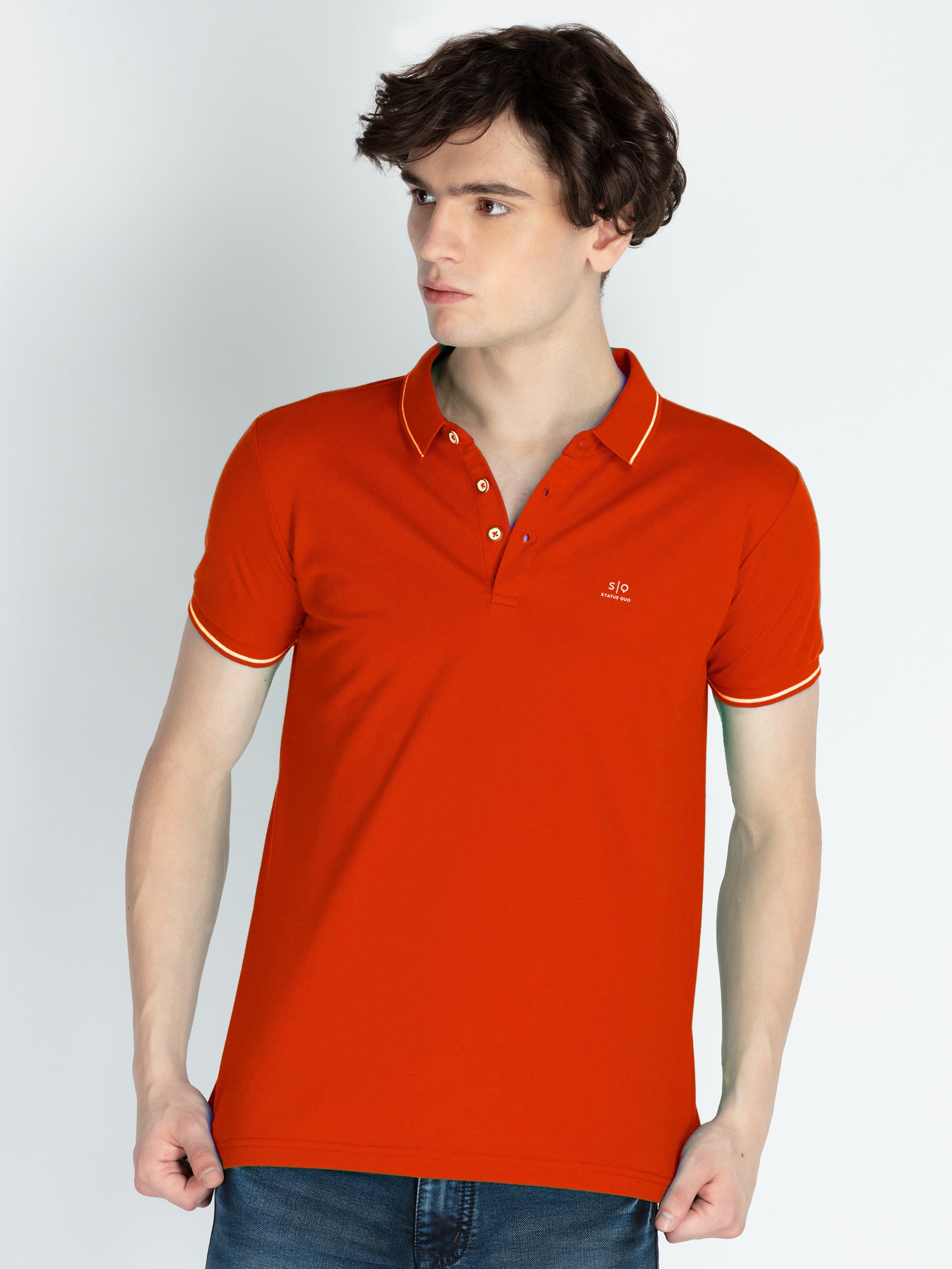 Status Quo |Men's Polo T-shirt Plus Size - 3XL, 4XL, 5XL