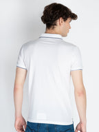 Mens Solid Regular Fit Polo T-Shirt