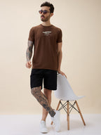 Men's Solid Basic Regular Fit Drawstring Shorts