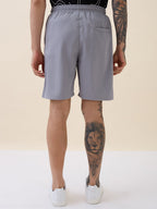 Men's Solid Basic Regular Fit Drawstring Shorts