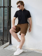 Status Quo |Men's Short Plus Size- 3XL, 4XL, 5XL