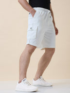 Men's Solid Regular Fit Drawstring Short