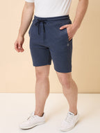 Men's Solid Basic Regular Fit Drawstring Shorts