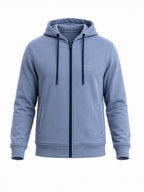 Men Solid Hooded Sweatshirt