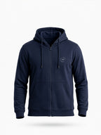 Men Solid Hooded Sweatshirt