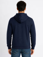 Men Solid Hooded Sweatshirt