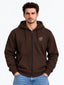 Solid Hooded Blended Regular Fit Sweatshirt