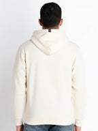 Solid Fleece Zipper Sweatshirt With Hoodie