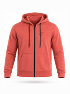 Men Solid Hooded Sweatshirt