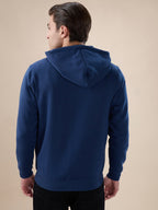 Denim Logo Zip Hoodie