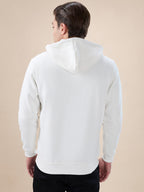 Off White Logo Zip Hoodie