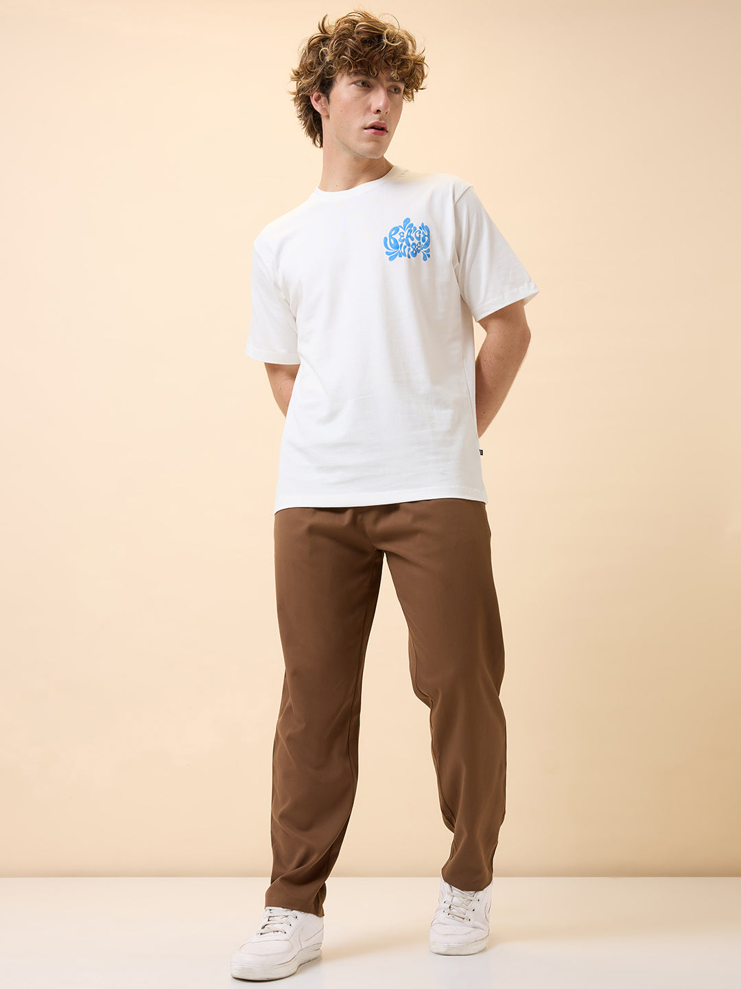 Status Quo Men's New Basic Solid Regular Fit Drawstring Track Pant