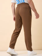 Status Quo Men's New Basic Solid Regular Fit Drawstring Track Pant