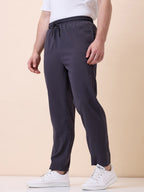 Status Quo Men's New Basic Solid Regular Fit Drawstring Track Pant
