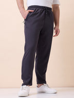 Status Quo Men's New Basic Solid Regular Fit Drawstring Track Pant