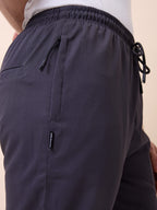 Status Quo Men's New Basic Solid Regular Fit Drawstring Track Pant