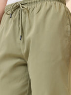 Status Quo Men's New Basic Solid Regular Fit Drawstring Track Pant