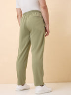 Status Quo Men's New Basic Solid Regular Fit Drawstring Track Pant